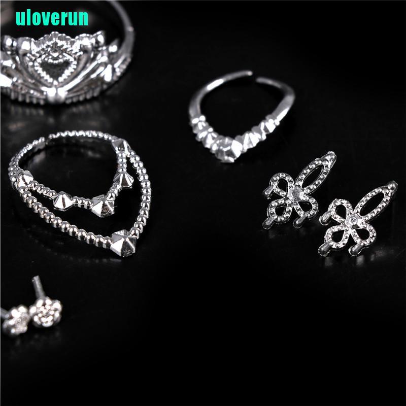 Bộ 10 Vương Miện Nhựa Màu Bạc Trang Trí Búp Bê Kích Thước 11 &quot;