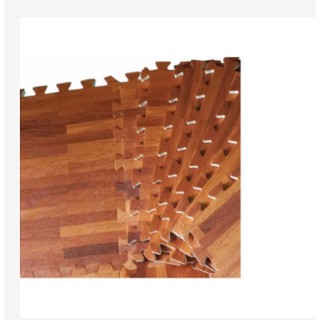 BỘ 4 miếng thảm xốp vân gỗ cực đẹp