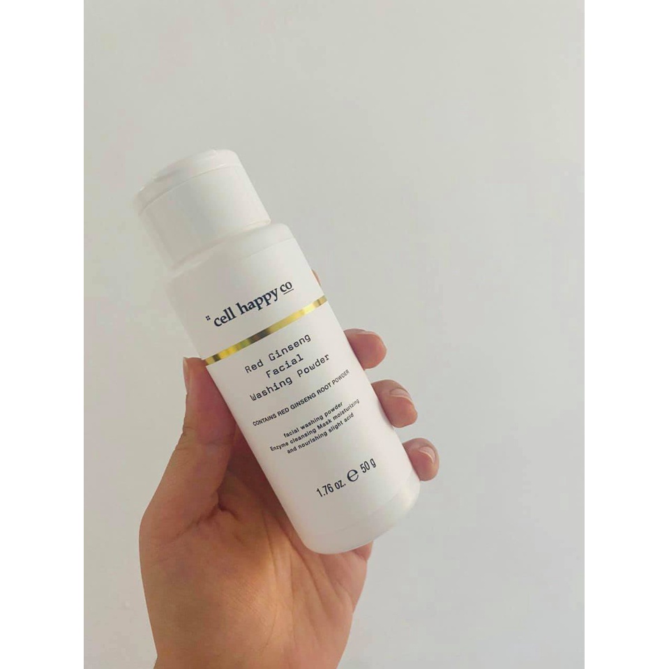 Bột rửa mặt Enzyme hồng sâm CHÍNH HÃNG 100%