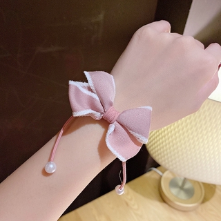 Dây Buộc Tóc Đính Nơ Xinh Xắn