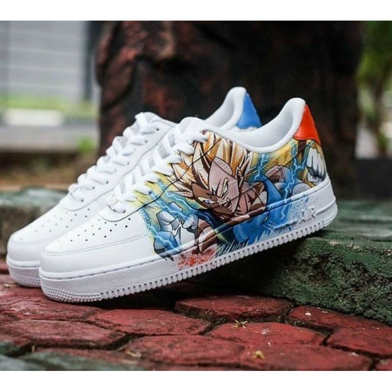 Giày af1 custom dragon ball FULL BOX BILL hàng 1:1 tặng móc khóa giày