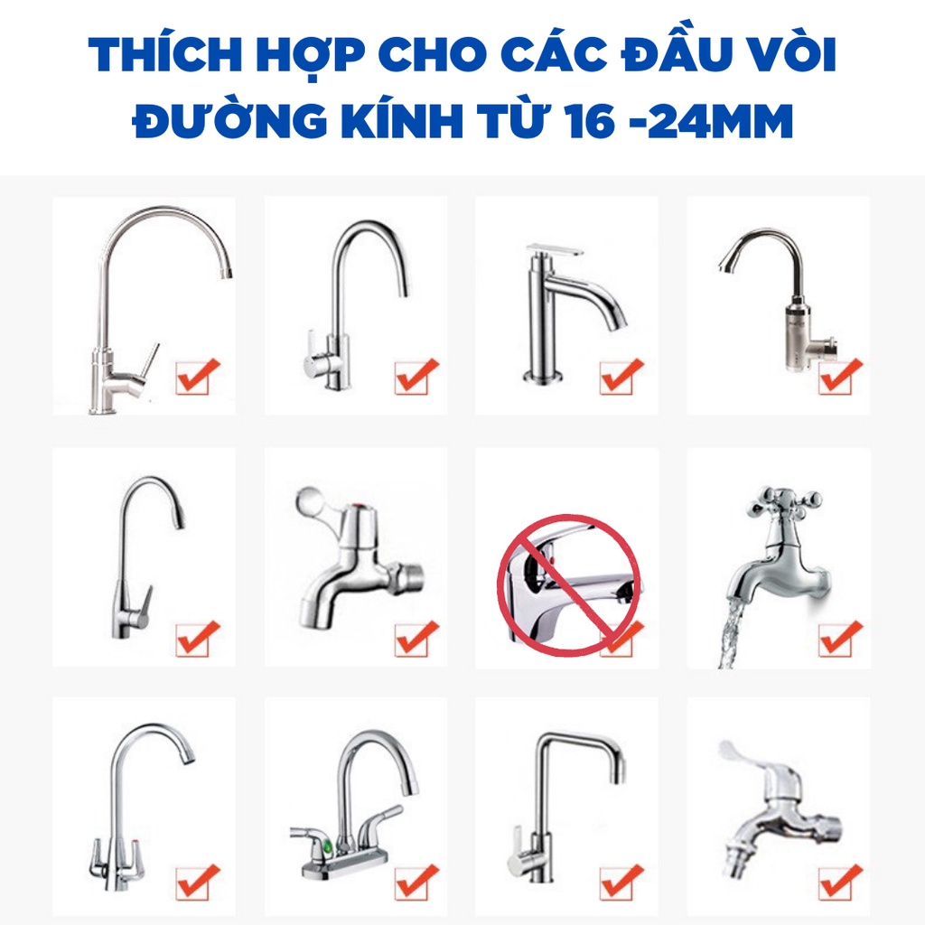 Lọc nước tại Vòi Cao Cấp 5 tầng Siêu Tiện Lợi K92