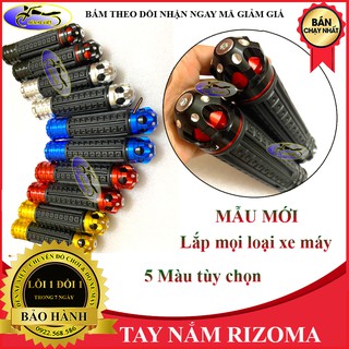 [CÓ VIDEO] Bao tay tay nắm cao su xe máy Rizoma gù kìm loại cực đẹp và thời trang - 5 màu tùy chọn - Đèn xe Việt