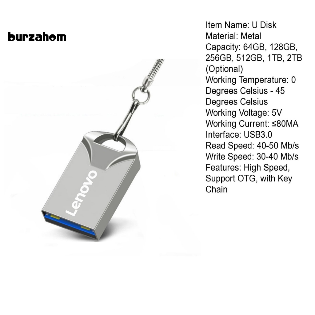 Thẻ Nhớ Lenovo 64GB 128GB 256GB 512GB 1TB 2TB Mini USB 3.0 Chống Thấm Nước