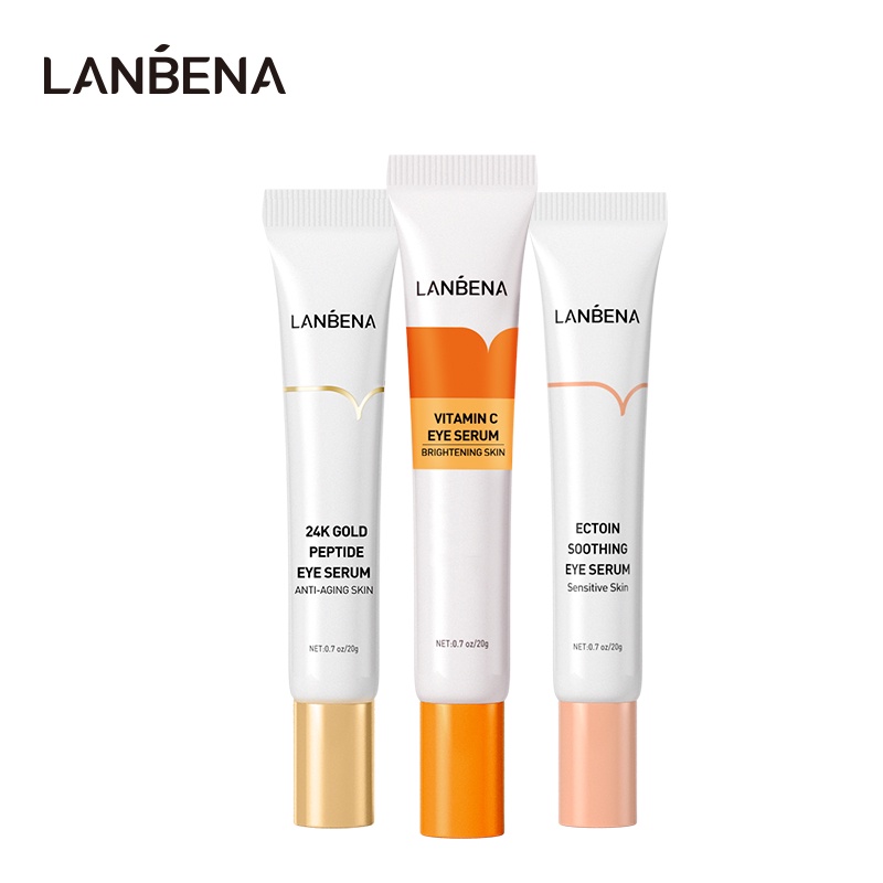 Serum Vitamin C Lanbena Làm Sáng Da Chống Nếp Nhăn Và Bọng Mắt 20g