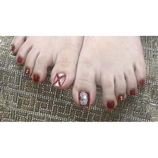 hoa bột nail