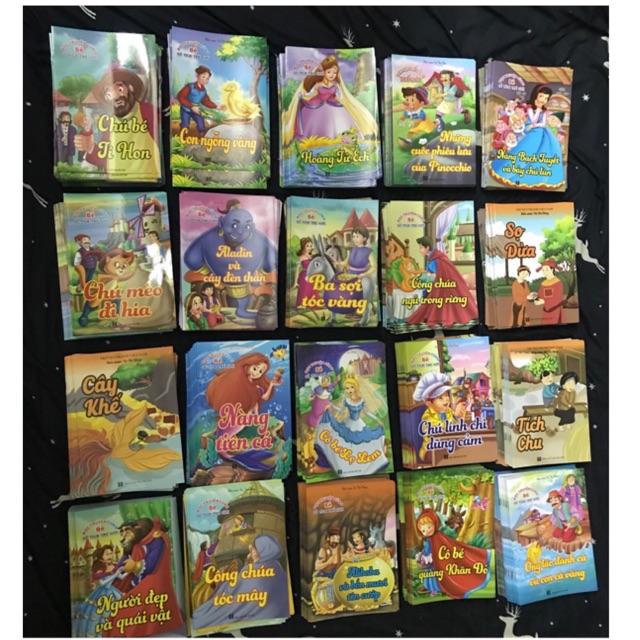 GIẢM 4,000u20ab] Bộ 20 Tập tranh cổ tích cho bé u2022 Đang giảm giá tháng 