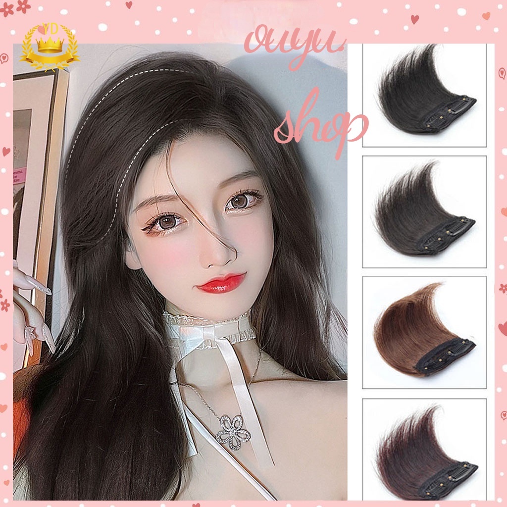 Tóc Giả Phồng Không Đường May mini Giống Như Thật Vô Hình Giống Nhau Dành Cho Bạn Nữ HB