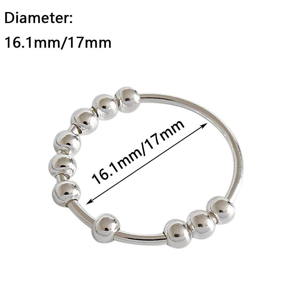 Nhẫn Chống Căng Thẳng Thiết Kế Dạng Trượt Độc Đáo|Nhẫn Giảm Căng Thẳng Hình Cô Gái