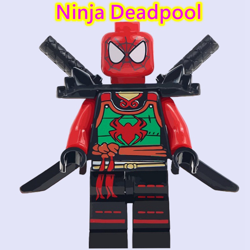 Đồ Chơi  Lắp Ráp Mô Hình Nhân Vật Deadpool Mini Dễ Thương Cho Bé