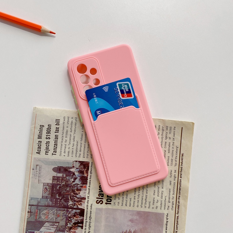 Ốp điện thoại KOOSUK silicon mềm kiểu ví cho Samsung Galaxy A13 A53 A33 A73 A23