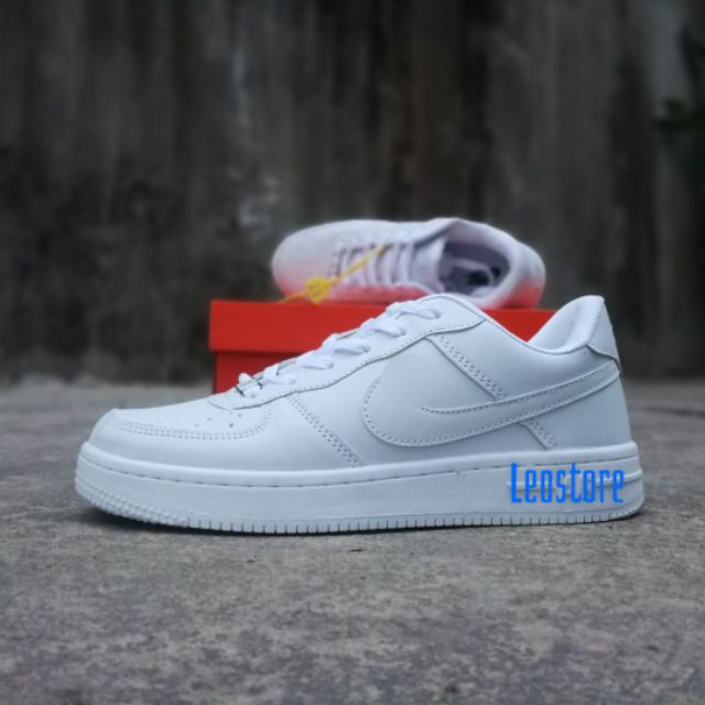 [Fullbox] Giầy sneaker air force 1 full trắng couple, giày thể thao full trắng