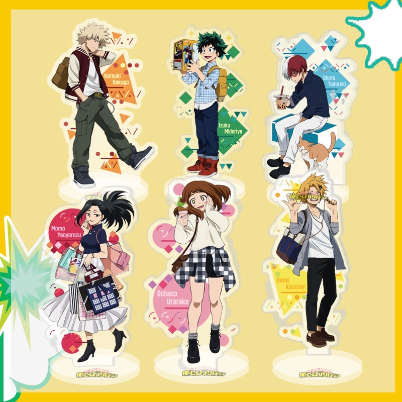 Đồ trang trí Nhân Vật Anime 22 My Hero Academia Dễ Thương