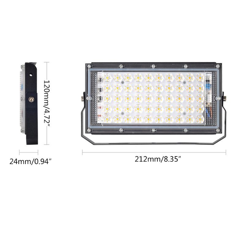 Đèn Led Chiếu Sáng Ngoài Trời 50w Ip65 12v