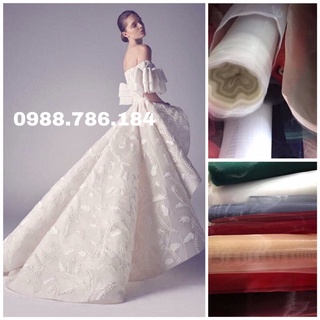 Lưới vi tính cứng tạo độ phồng xoè,tạo form váy