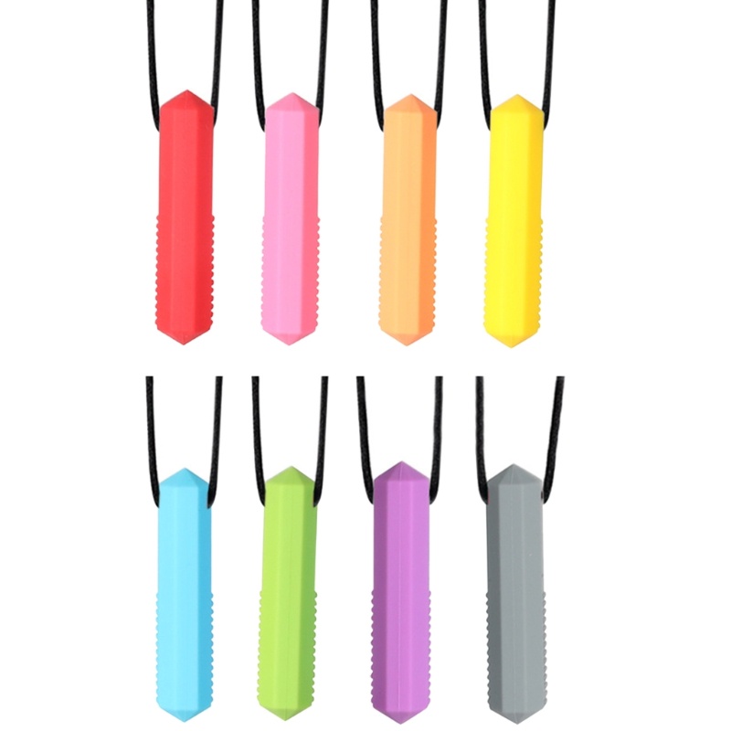 Vòng cổ Mặt Đá Quý Nhân Tạo Bằng Silicon Họa Tiết Hoạt Hình Dành Cho Trẻ Em DIY