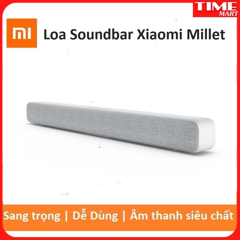 [CHÍNH HÃNG] Loa soundbar TV Xiaomi Millet cao cấp. Thêm nhiều hiệu ứng ấm thanh mới nhất 2022 [TIME-MART]
