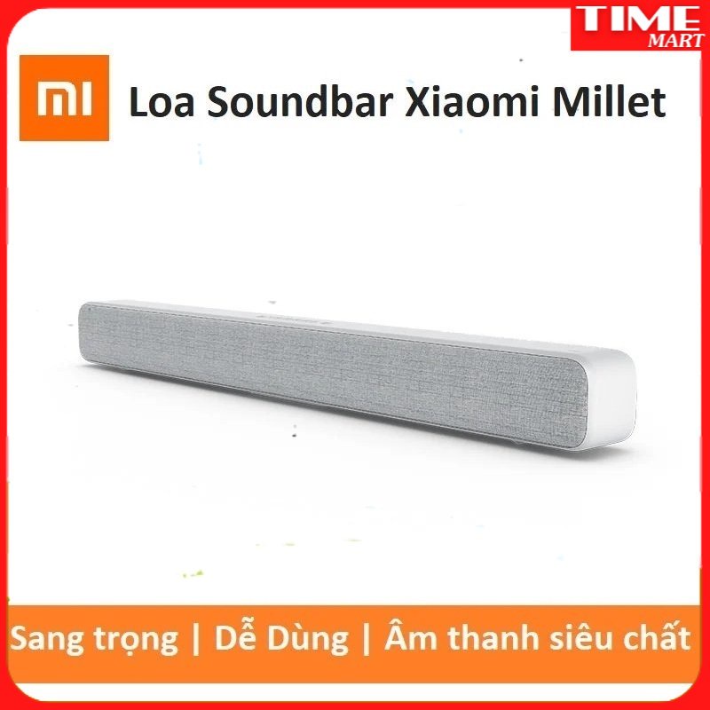 Loa soundbar TV Xiaomi Millet cao cấp. Thêm nhiều hiệu ứng ấm thanh mới nhất 2022