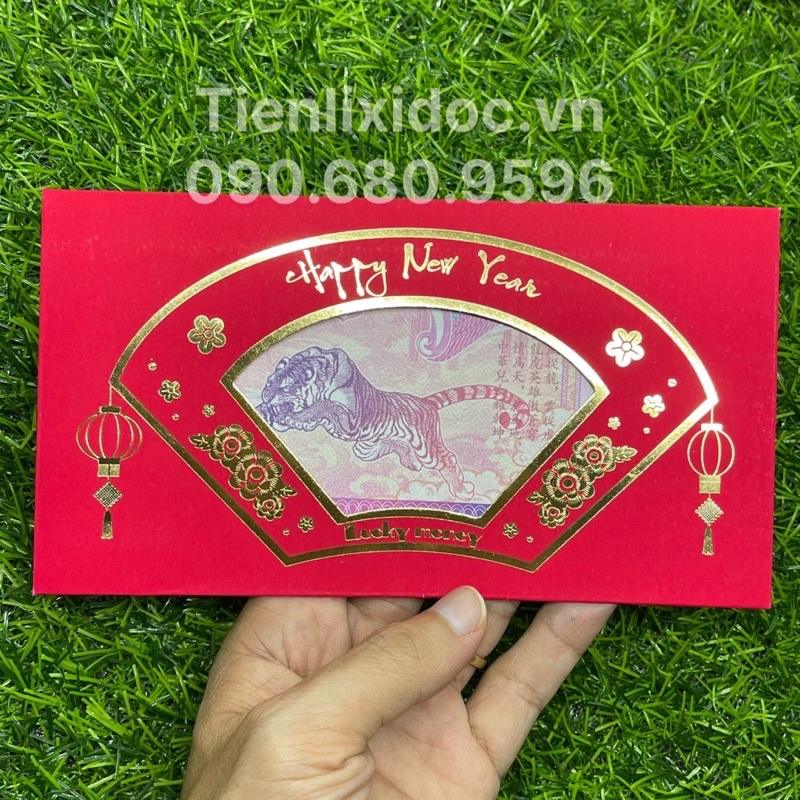 Tiền Lì Xì Con Hổ Cọp Đài Loan Kỉ Niệm May Mắn