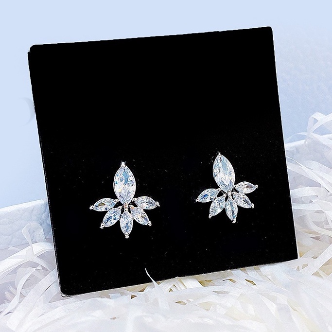 BÔNG TAI BẠC ZIRCON SANG TRONG CAO CẤP