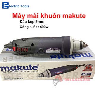 Máy mài khuôn đa năng, makute DG003, công suất 400w, đầu kẹp 6mm, Electrec tools