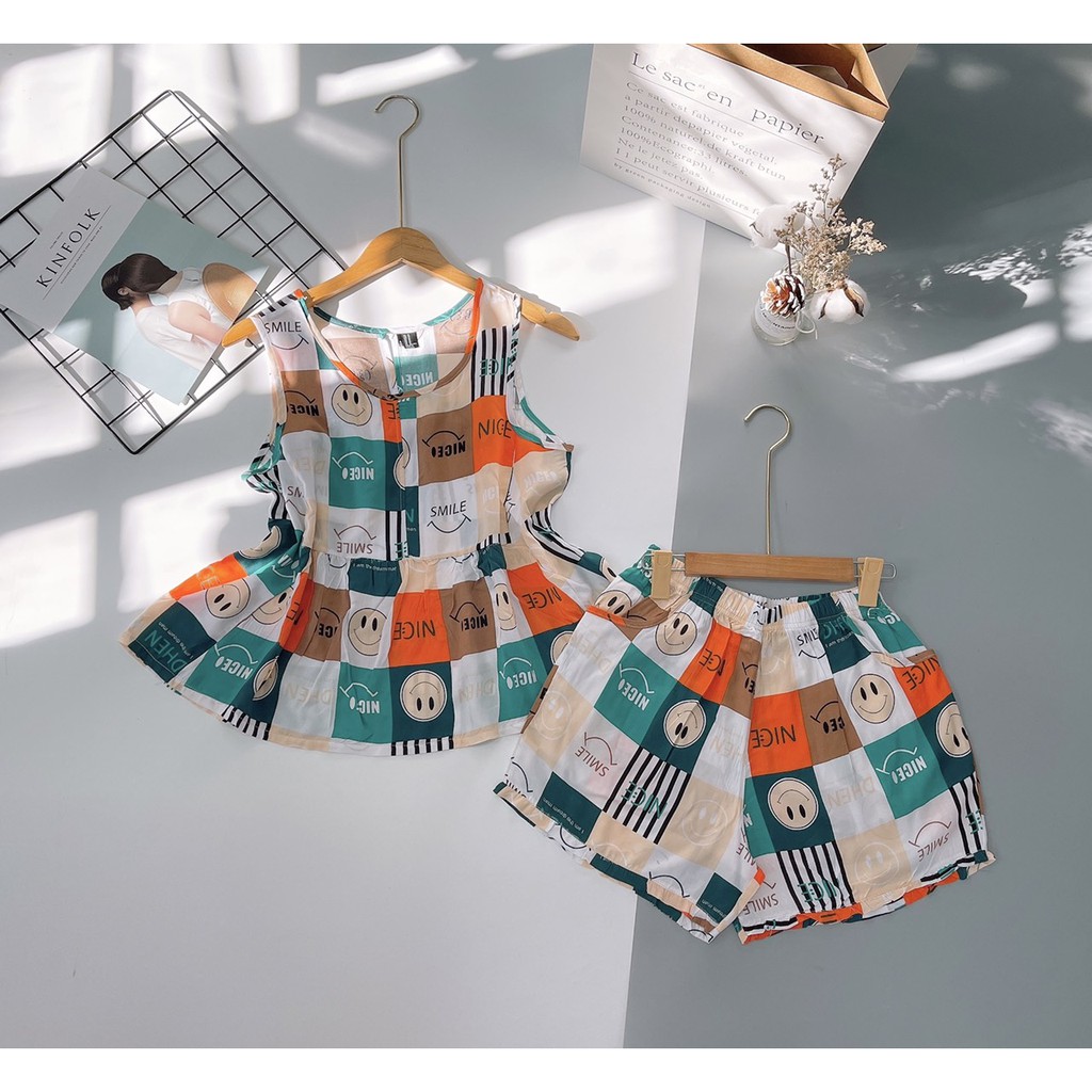 Đồ bộ đùi Tole F21  kiểu Babydoll (42-67kg)