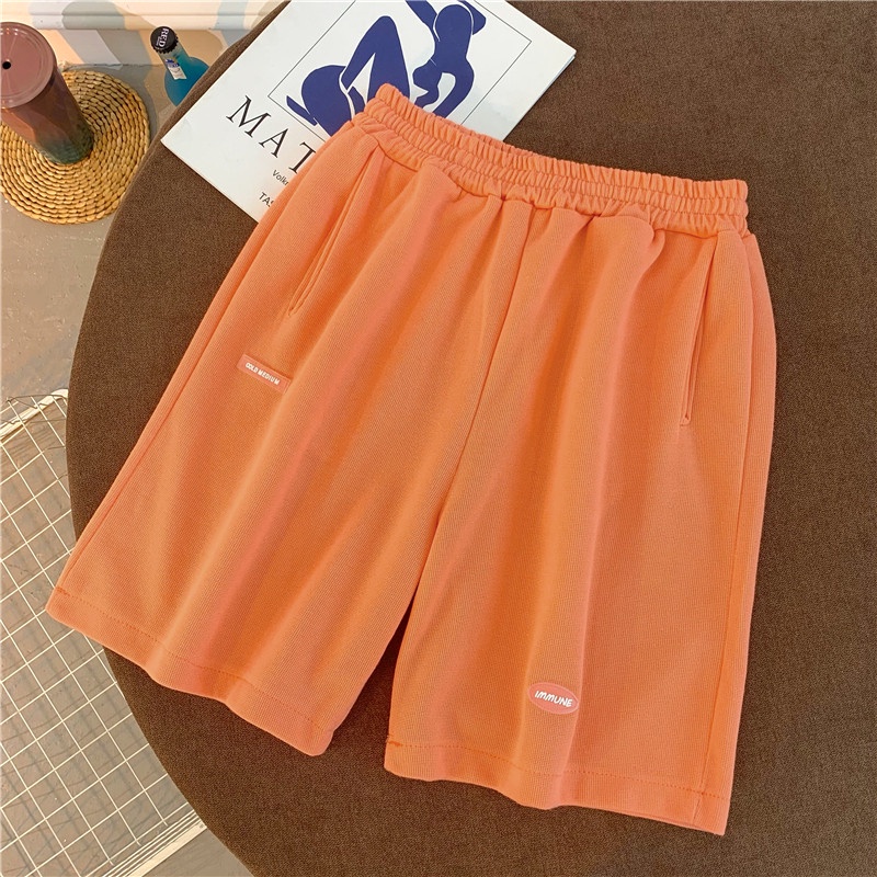 Quần đùi thể thao IELGY lưng cao ống rộng nhiều màu sắc tùy chọn thời trang mùa hè dành cho nữ