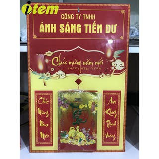 Đốc lịch mica treo tường 2021