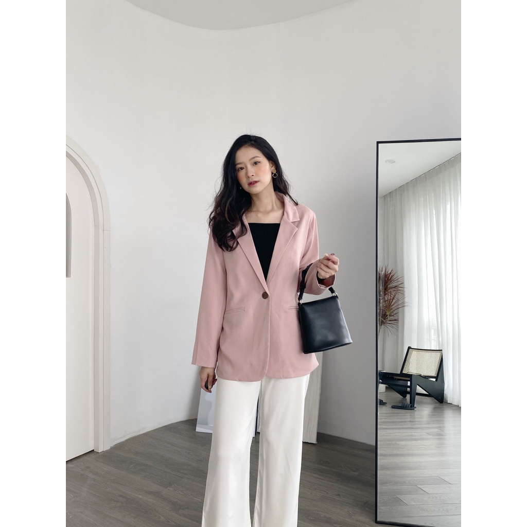 YU CHERRY | Áo khoác nữ kiểu cơ bản Basic blazer II YA401