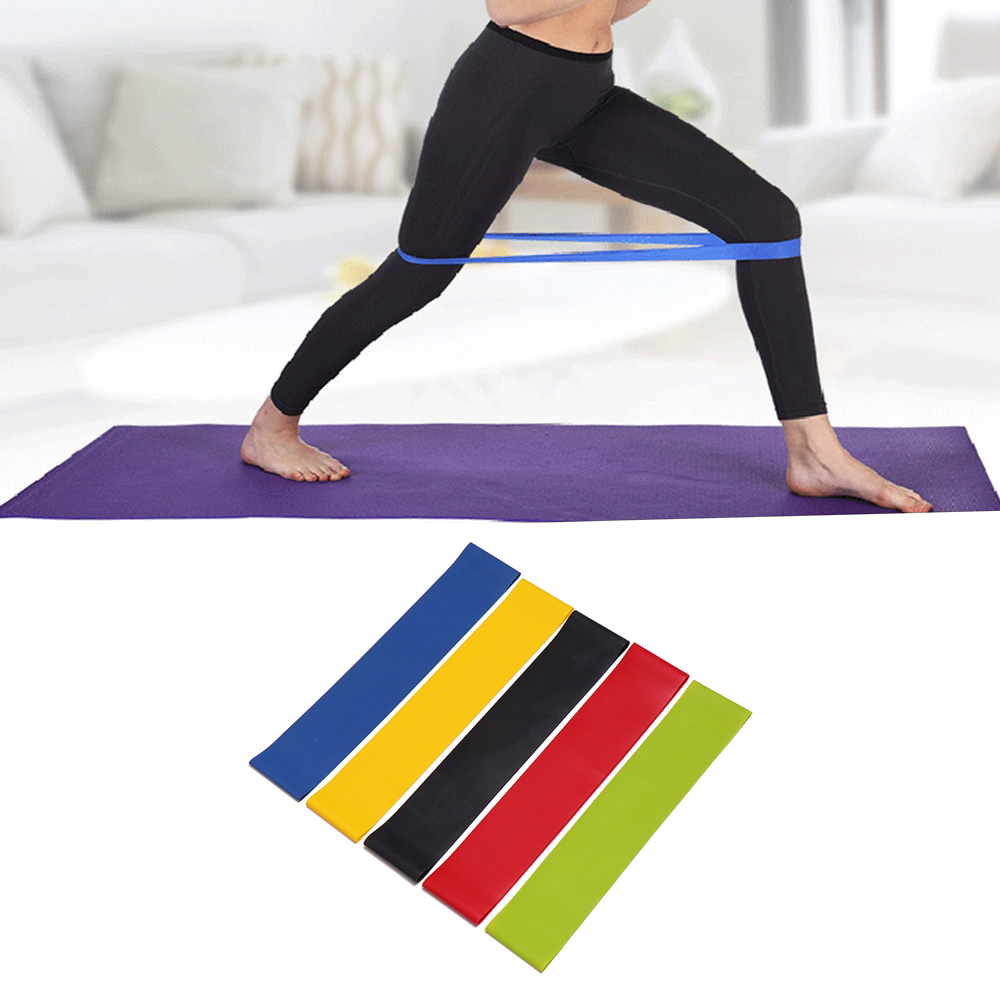 Set 5 Dây Cao Su Kháng Lực Tập Yoga