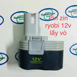 Pin zin Ryobi 12V lấy vỏ, 1 cái