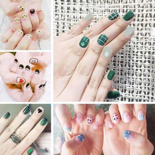 Set 14 miếng dán 3D trang trí móng tay nhãn dán độc đáo DIY Da001-020