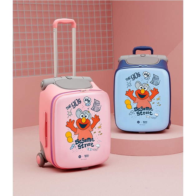 「NINETYGOxSESAME STREET」Vali ghế ngồi 20 Inch cho bé NINETYGO
