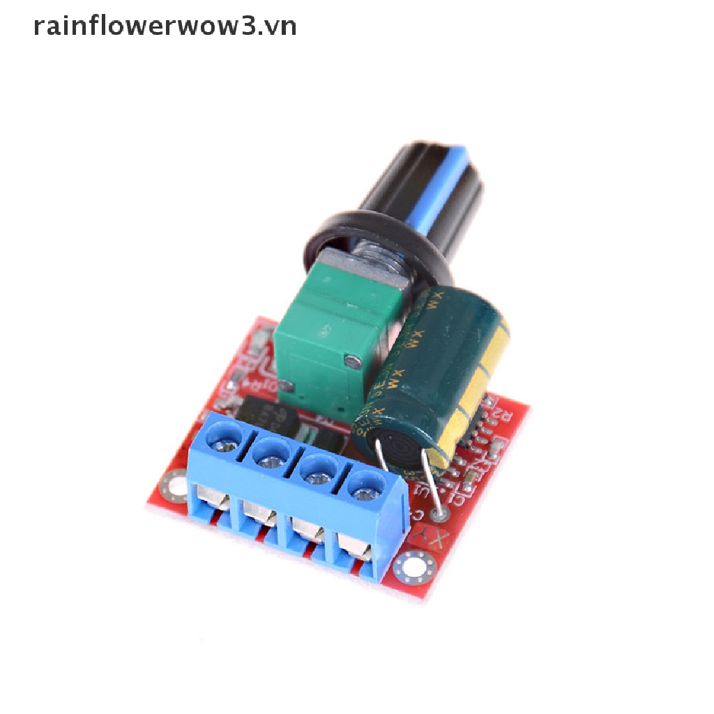 Bộ Điều Khiển Tốc Độ Động Cơ Dc Mini PWM 5A 4.5V-35V