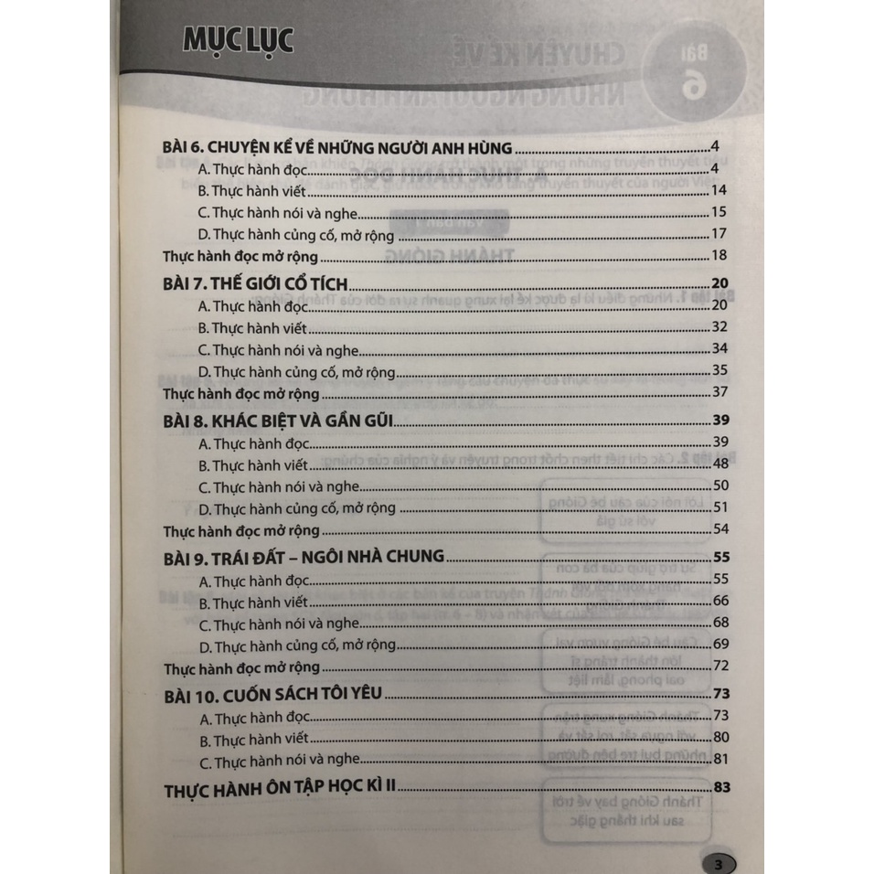 Sách - Vở thực hành Ngữ Văn lớp 6 tập 2 (Kết nối tri thức với cuộc sống)