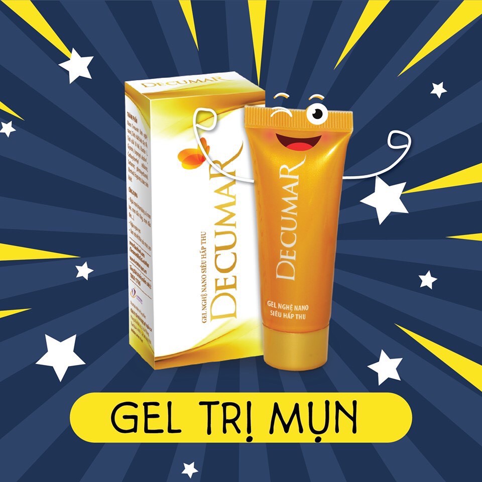 Decumar Clean Gel rửa mặt ngăn ngừa mụn 50gr