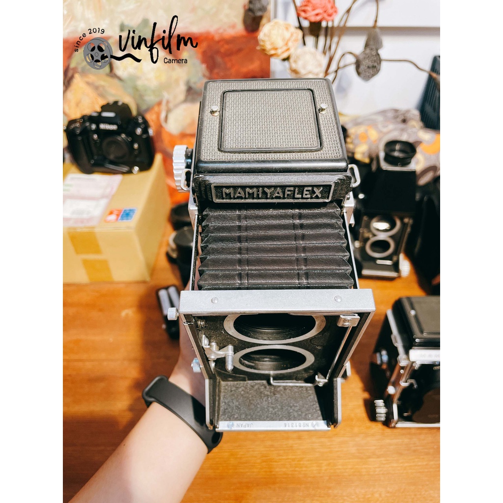 Máy ảnh film TLR Mamiyaflex Mamiya C2