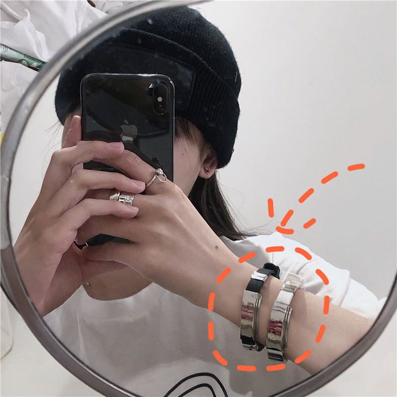 Vòng Tay Thép Titan B832 Cá Tính Cho Cặp Đôi