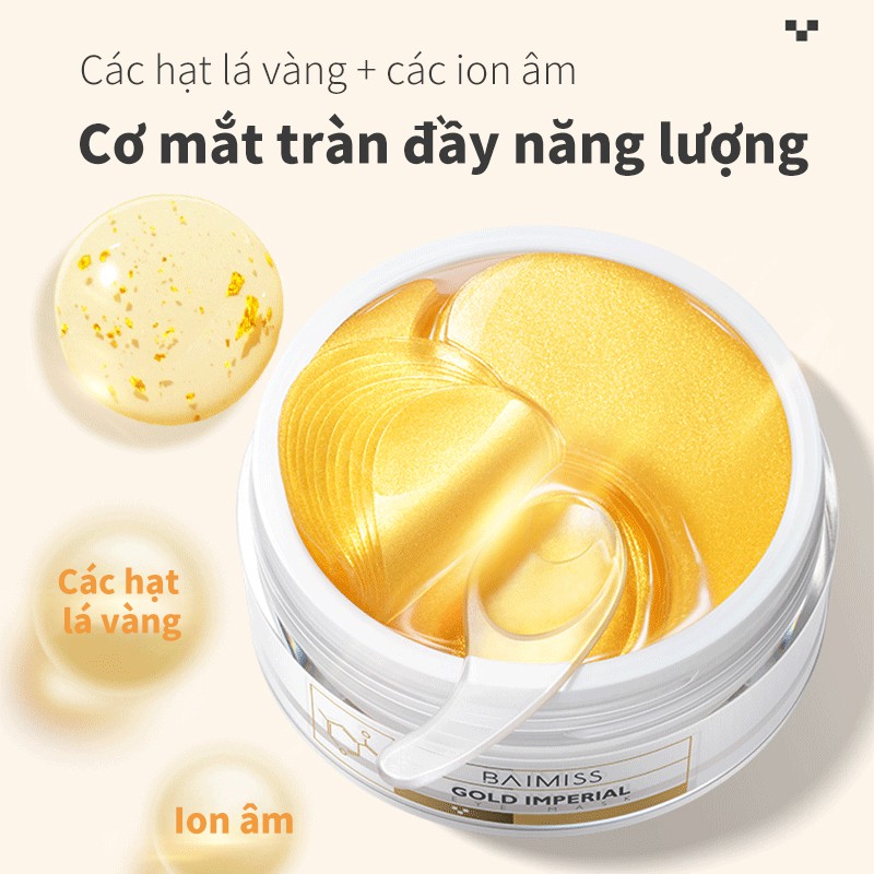 Mặt Nạ Mắt Baimiss Tinh Chất Lá Vàng Giảm Nếp Nhăn 350g | BigBuy360 - bigbuy360.vn