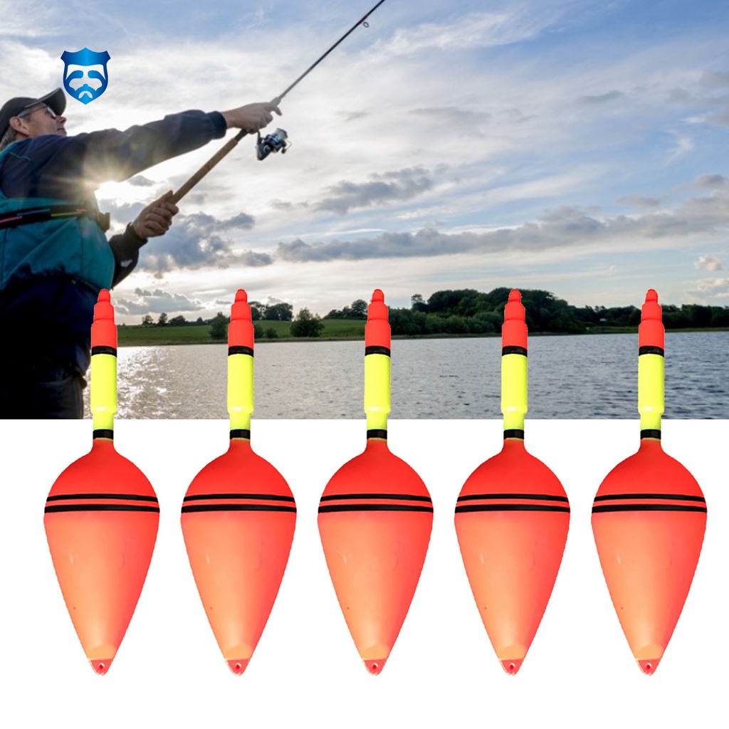 Set 10 Phao Câu Cá Hình Quả Ô Liu