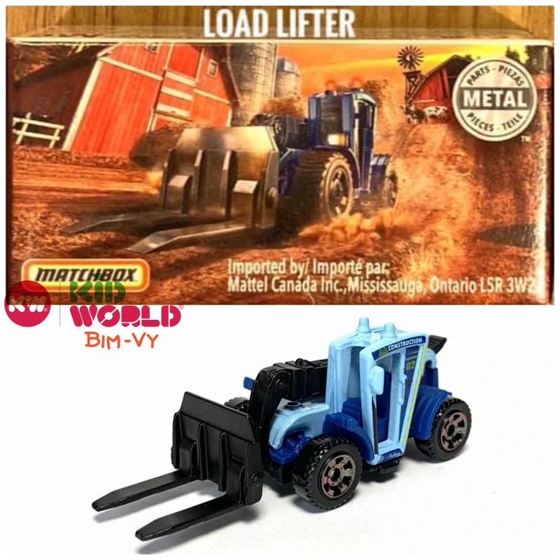 Xe mô hình Matchbox Box Tải cần cẩu Load Lifter 19/100. Tỷ lệ 1:64.