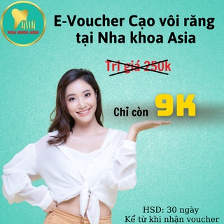HỒ CHÍ MINH [VOUCHER] – Cạo vôi và đánh bóng răng tại nha khoa Asia (mua 1 tặng 1)