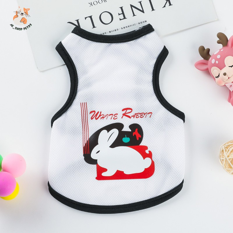 Áo cho chó mèo thú cưng thiết kế họa tiết siêu kute,dễ thương