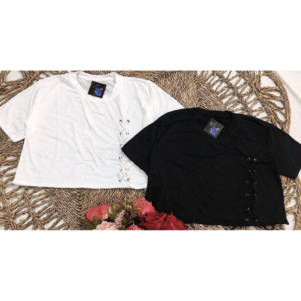 (Lẻ=sỉ) SET ÁO ĐAN DÂY CROPTOP MIX QUẦN KHÓA HOT - Hàng sẵn tại shop