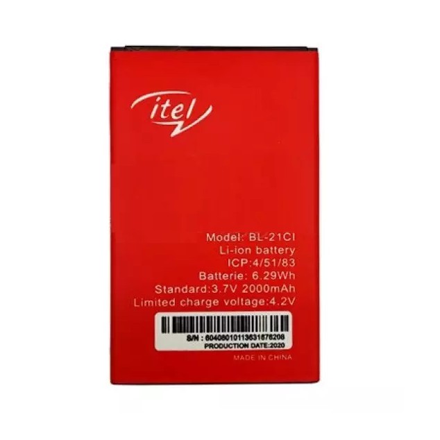 Pin ITEL A33 / BL-21CI