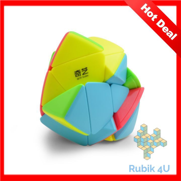 Rubik QiYi Mastermorphix 3x3 Biến Thể 4 Mặt Không Viền Stickerless Master Morphix