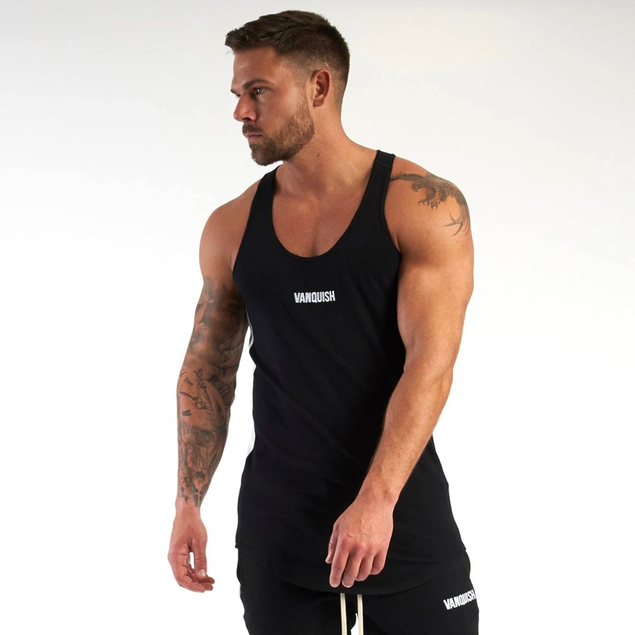 Áo Ba Lỗ Thể Thao Bằng Cotton Thoáng Khí Cho Nam