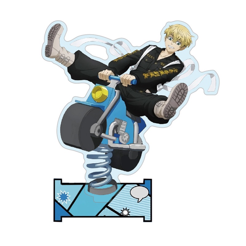 Mô hình nhân vật anime Tokyo Revengers bằng acrylic có giá đỡ để bàn trang trí