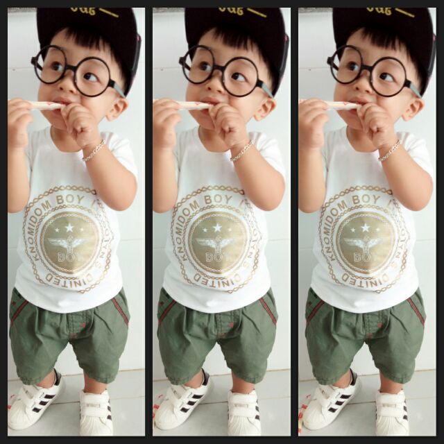 Quần kaki bé trai