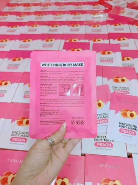 Ủ Trắng Đào HaThaCha - Hộp 3 Gói | BigBuy360 - bigbuy360.vn